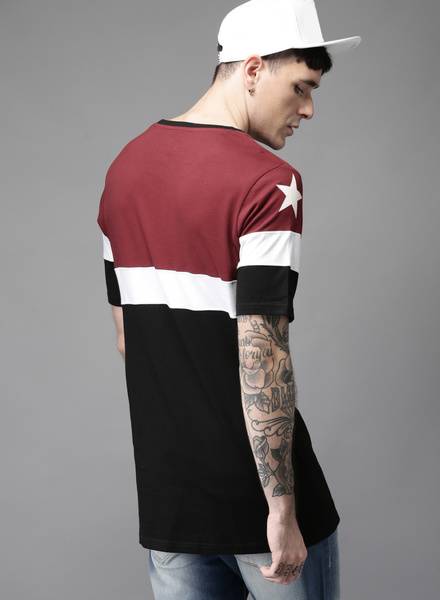 PZIRE-Black Printied T Shirt & Black Shorts For Men-product